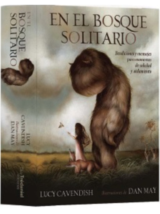 Cartas mas Libro El Oráculo del Bosque Solitario.