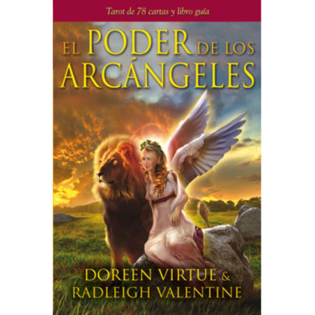 Pack El Poder de los Árcangeles, libro mas cartas de Tarot