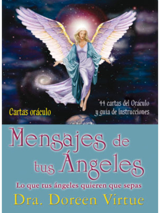 Pack Mensajes de tus Ángeles, libro mas cartas de Tarot