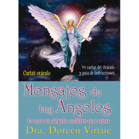 Pack Mensajes de tus Ángeles, libro mas cartas de Tarot