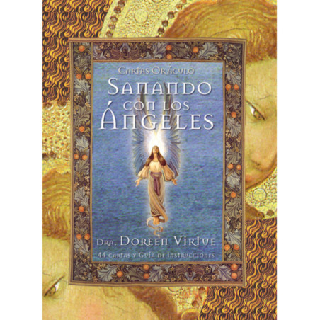 Pack Sanando con los Ángeles, libro mas cartas de Tarot