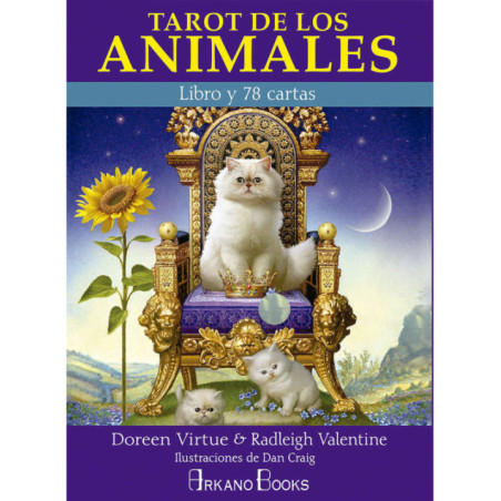 Tarot de los Animales, estuche libro más cartas