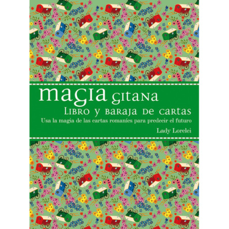 Pack Magia Gitana, libro mas cartas de Tarot