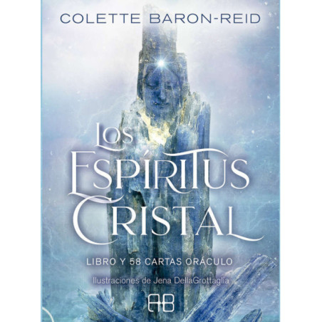 Libro y cartas Oráculo Los Espíritus de Cristal