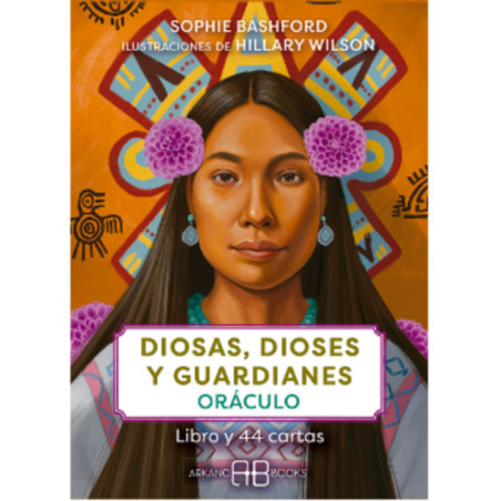 Cartas mas Libro Diosas, dioses y guardianes Oráculo.