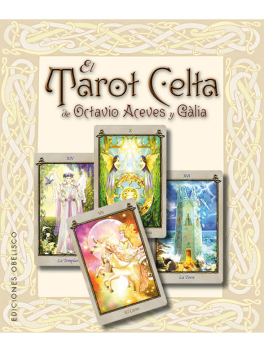Pack El Tarot Celta, libro mas cartas de Tarot
