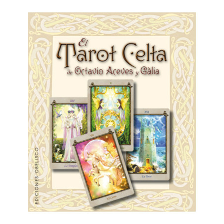 Pack El Tarot Celta, libro mas cartas de Tarot
