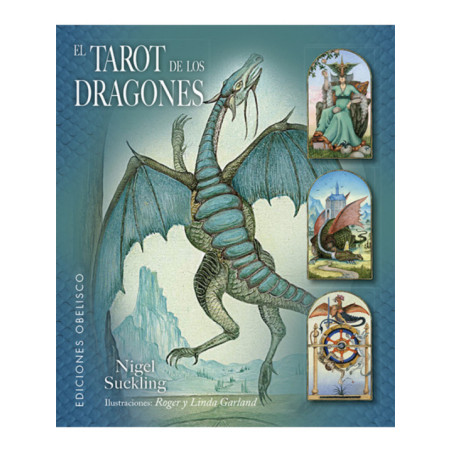 Pack El Tarot de los Dragones, libro mas cartas de Tarot