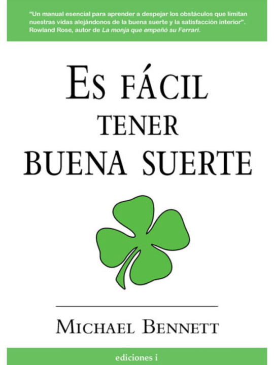 Libro es Fácil Tener Buena Suerte