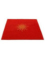 Tapete Tarot Rojo, Sol. 80x80cm