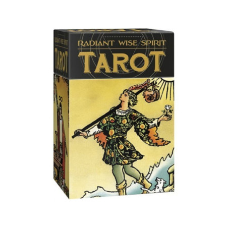 Radiant Wise Spirit (Tarot radiante de espíritu sabio), Estuche Libro más Cartas