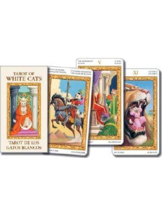 Tarot Mini de los Gatos Blancos