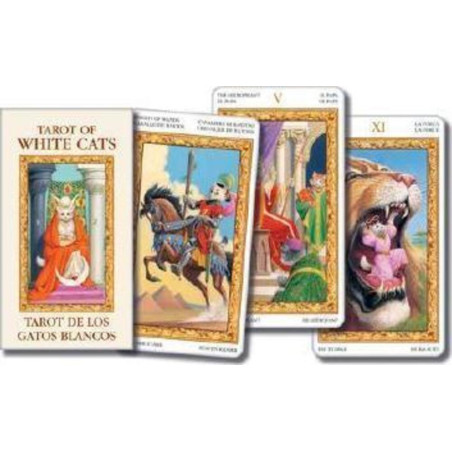 Tarot Mini de los Gatos Blancos