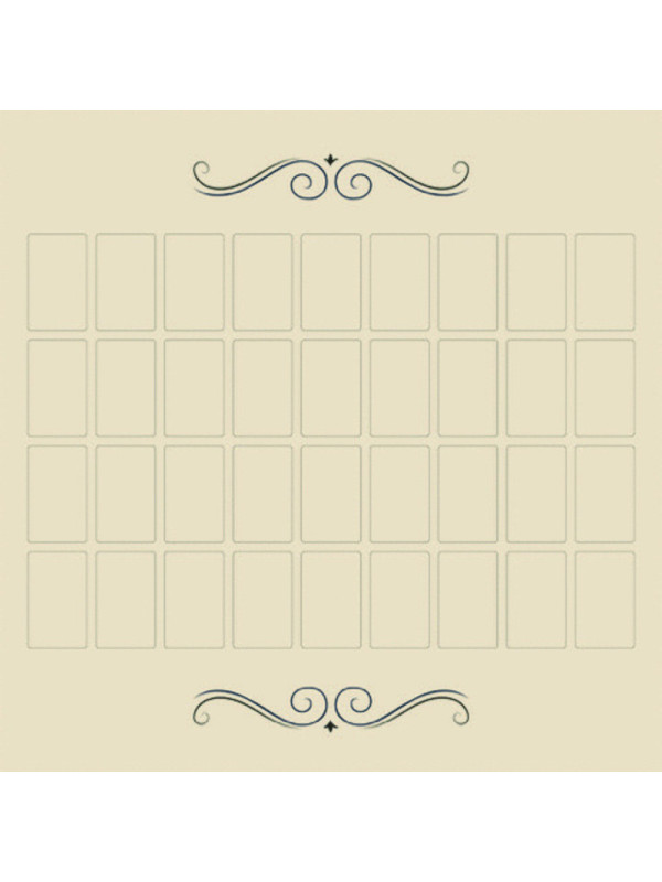 Tapete Gran Tableau Lenormand Tarot Cloth, 60 x 60
