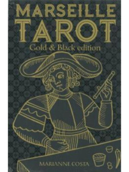 Marseille Tarot Gold & Black edition.