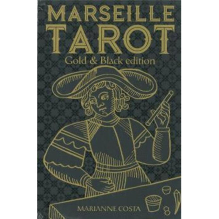 Marseille Tarot Gold & Black edition.