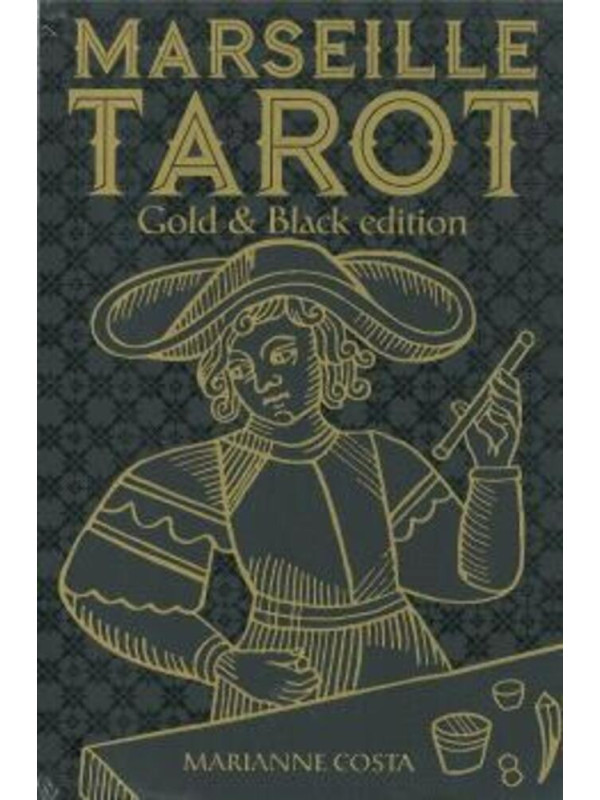 Marseille Tarot Gold & Black edition.