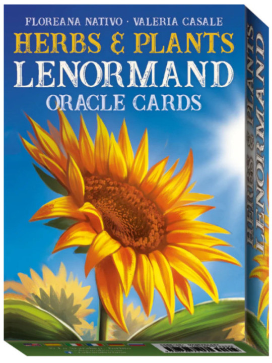 Herbs & plants lenormand oracle cards.