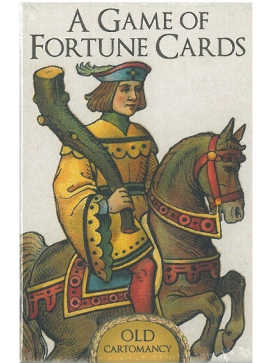 A game of fortune cards.