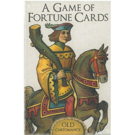 A game of fortune cards.