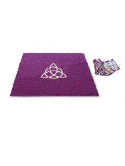 Tapete Tarot Morado, Triple Goddess. 80x80cm