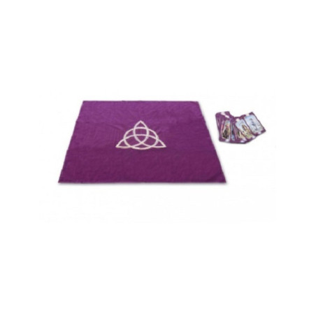 Tapete Tarot Morado, Triple Goddess. 80x80cm