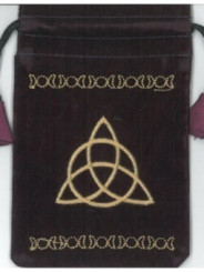 Bolsa Triple Godess Para Tarot Mini, 14 x 9 cm