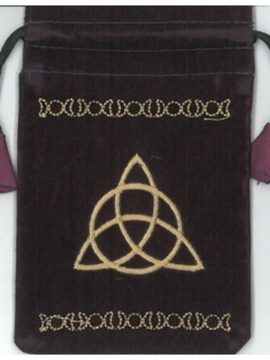 Bolsa Triple Godess Para Tarot Mini, 14 x 9 cm