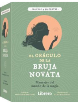 Cartas mas Libro El Oráculo de la Bruja Novata
