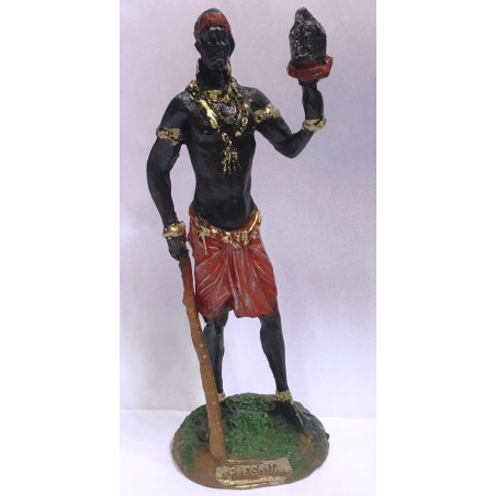 Imagen Artesana en Resina Eleggua 20 centímetros