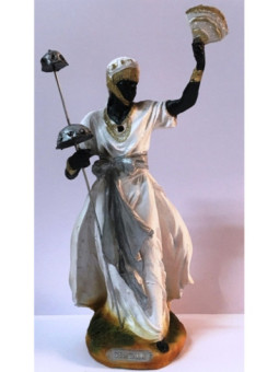 Imagen Artesana en Resina Obatala 25 centímetros