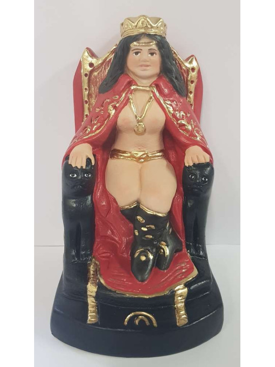 Imagen Pomba Gira en Trono de 15cm