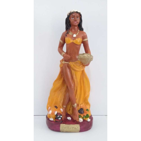 Imagen Artesana en Resina Oshun 20 centímetros