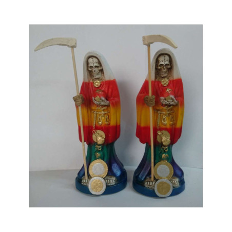 Imagen Artesanal en Resina Santa Muerte. 20 cm