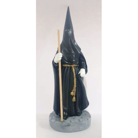Imagen Artesana en Resina Nazareno Negro de 20cm