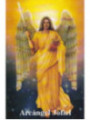 Estampa Plastificada Arcángel Jofiel 5x7,5cm