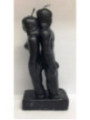 Vela Pareja de Separación Hombre-Mujer Negra.