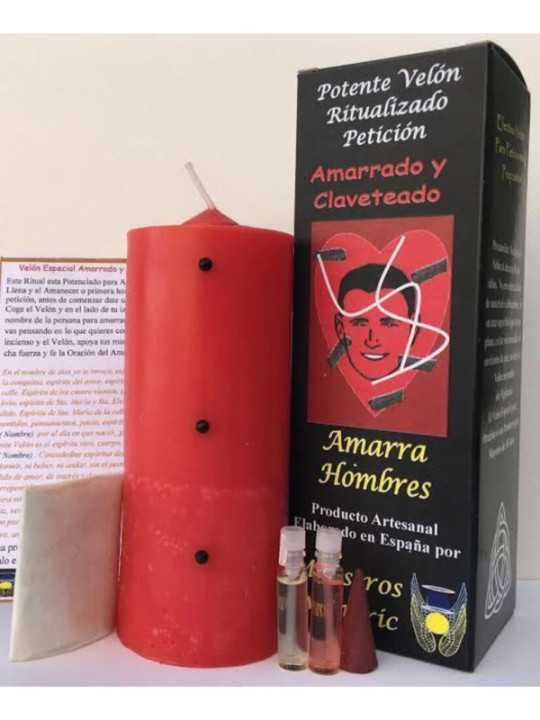 Velón Especial Potenciado de Petición Amarrado y Claveteado