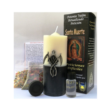 Velón Especial Potenciado Santa Muerte, Peticiones dificiles