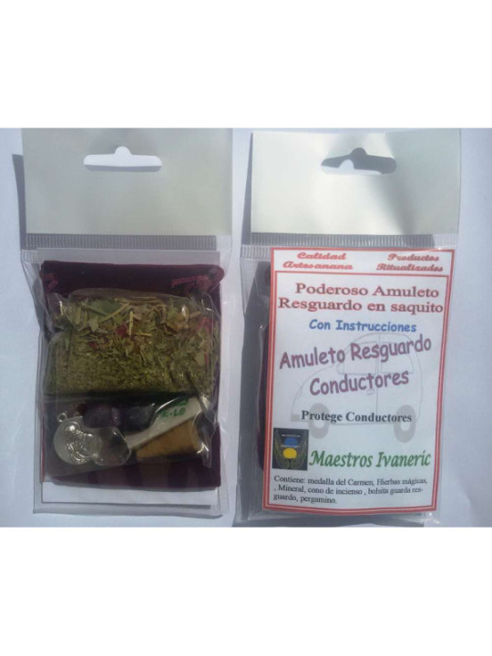Poderoso Amuleto Resguardo Conductores