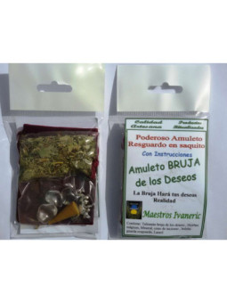 Poderoso Amuleto Resguardo Bruja de los Deseos