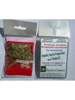 Poderoso Amuleto Resguardo Suerte en el Trabajo