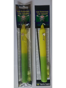 Vela Potenciada con Amuleto Hacha Levanta Negocios