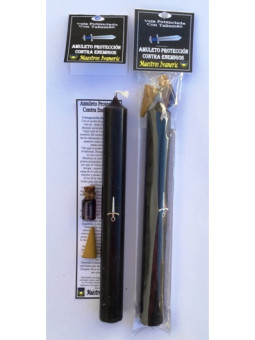 Vela Potenciada con Amuleto Espada