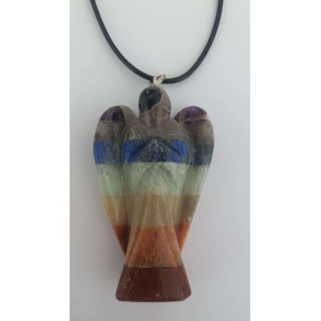 Colgante Ángel Mineral de los 7 Chakras