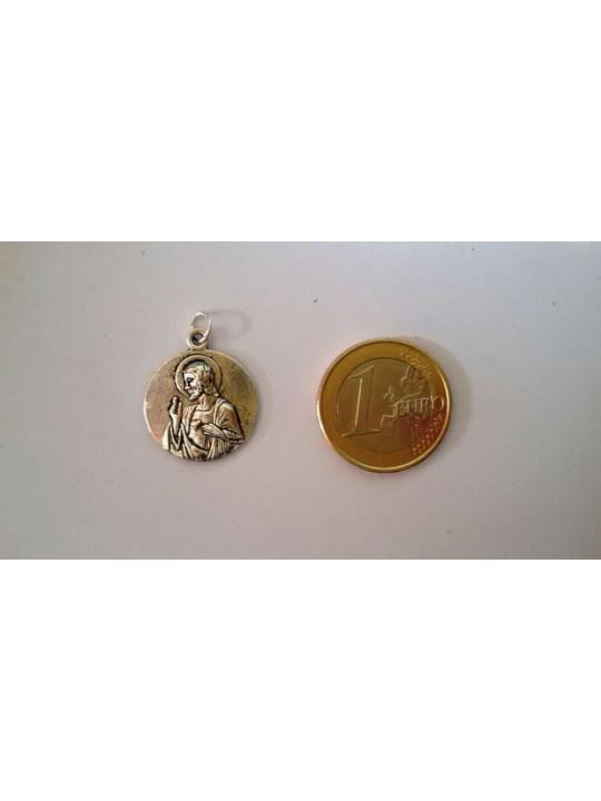 Medalla Sagrado Corazón y Virgen del Carmen