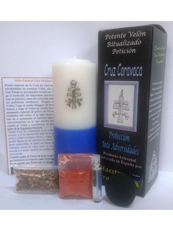 Velón Especial Potenciado Cruz de Caravaca