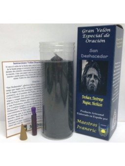 Velón Especial Potenciado Con Oración San Deshacedor