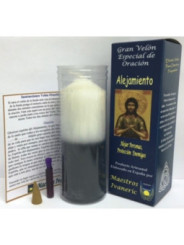 Velón Especial Potenciado Con Oración Alejamiento