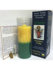 Velón Especial Potenciado Con Oración San Pancracio, Trabajo